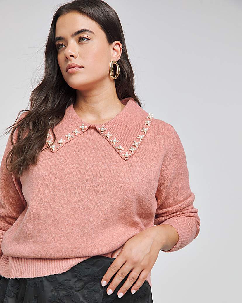 Joanna Hope Embellished Knit Jumper