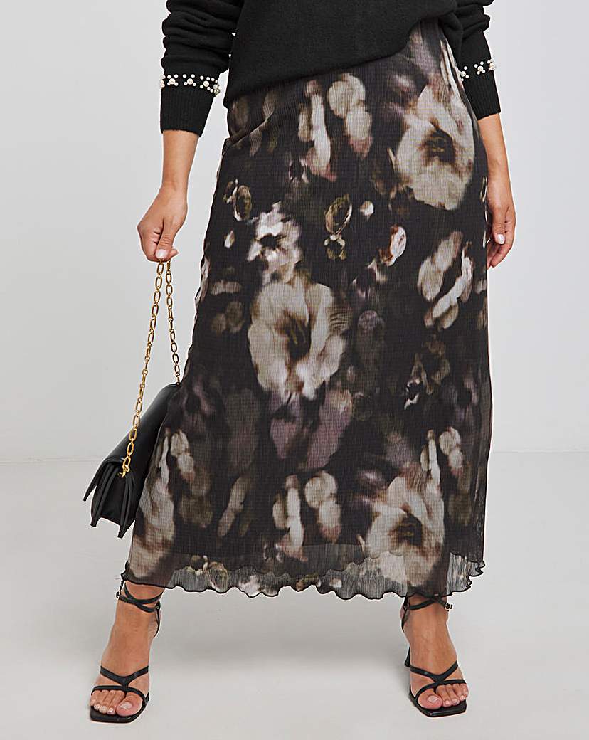 Joanna Hope Crinkle Mesh kirt