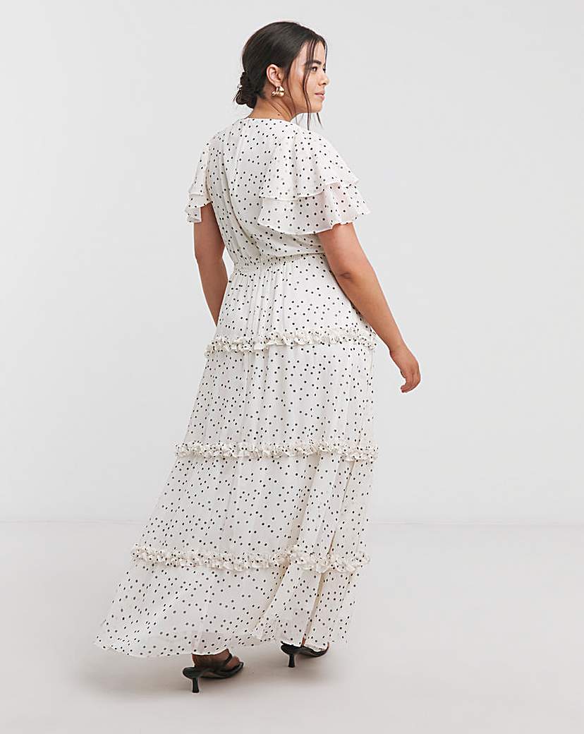 Joanna Hope Maxi Ruffle Dress