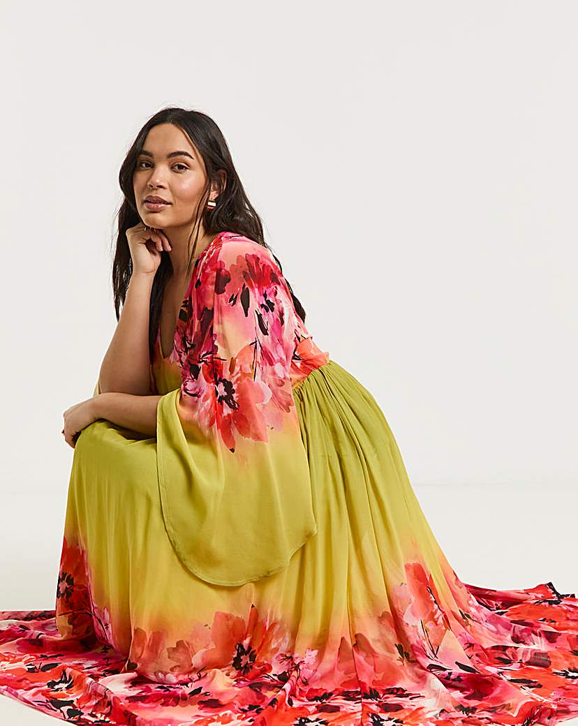 Joanna Hope Printed Maxi Dress