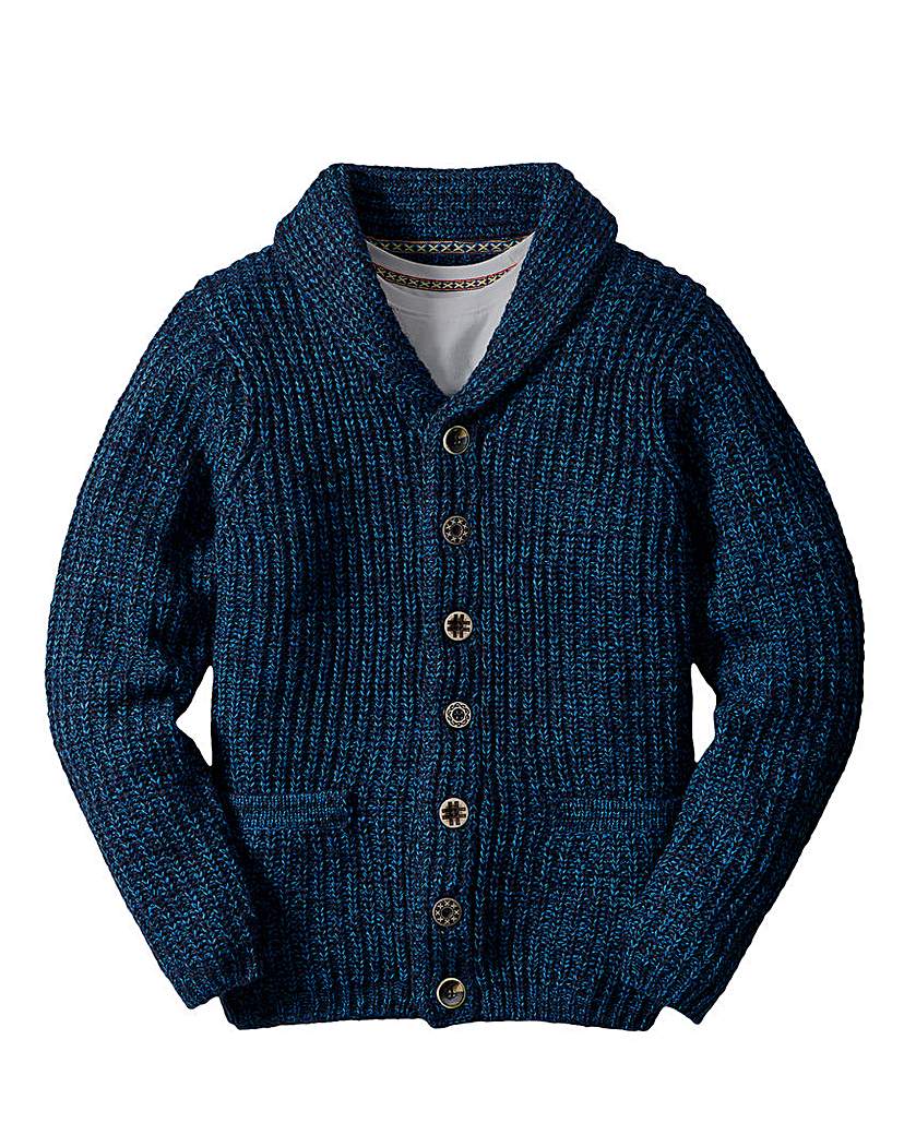 Joe Browns Anchor Cardigan - Dark Blue