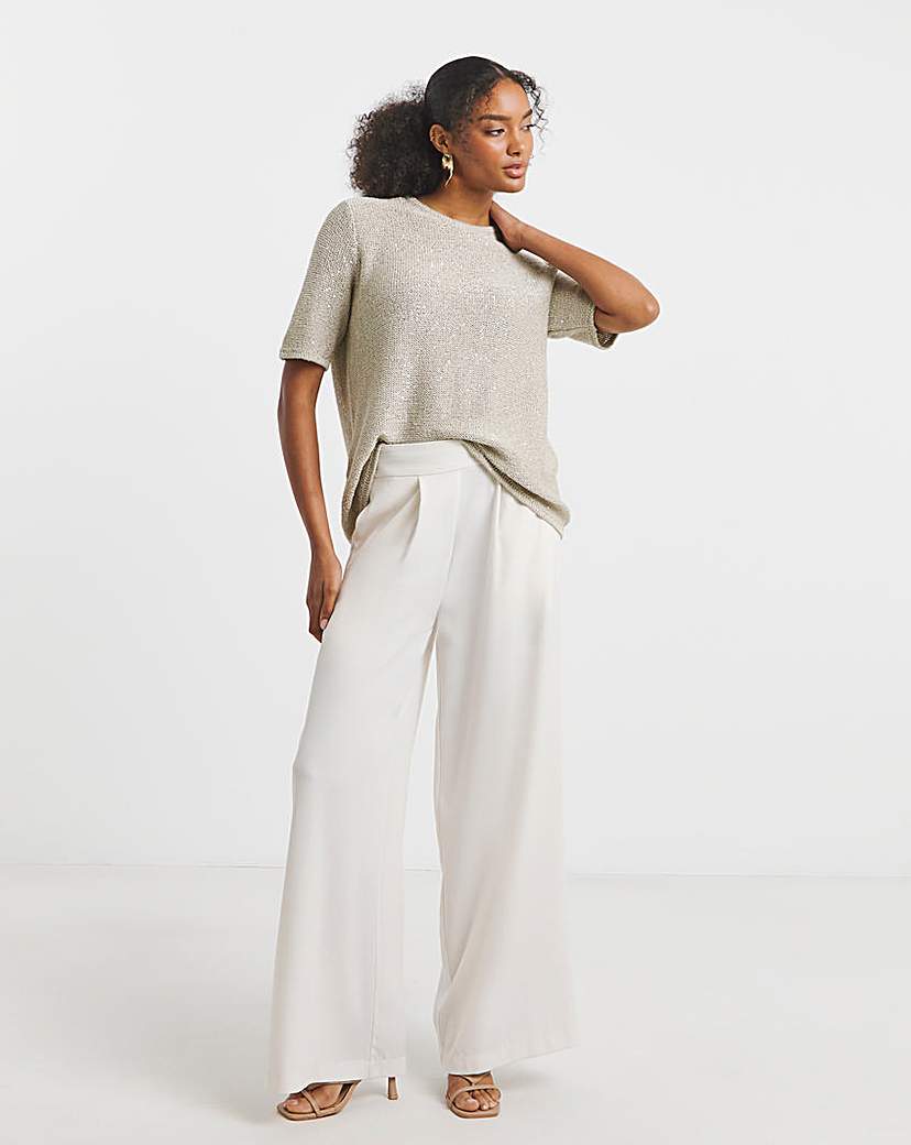 Joanna Hope Sequin Knit Jumper