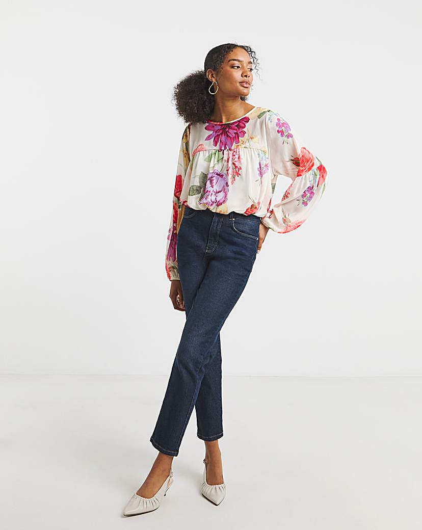 Joanna Hope Romantic Chiffon Blouse