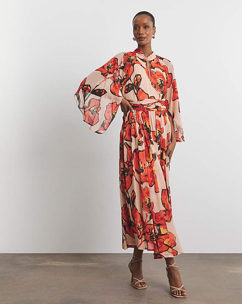 Joanna Hope Printed Maxi Dress