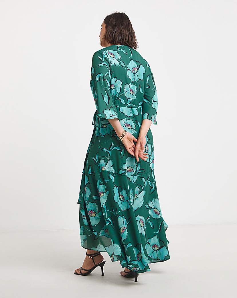 Joanna Hope Printed Wrap Dress