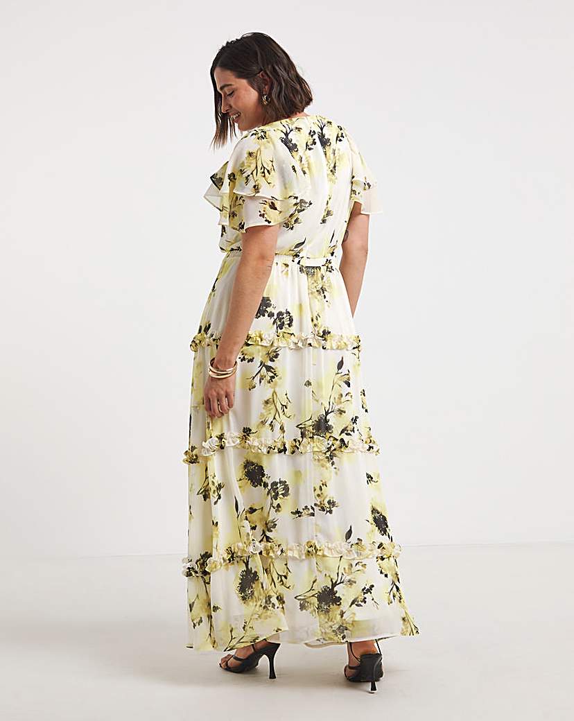 Joanna Hope Ruffle Maxi Dress