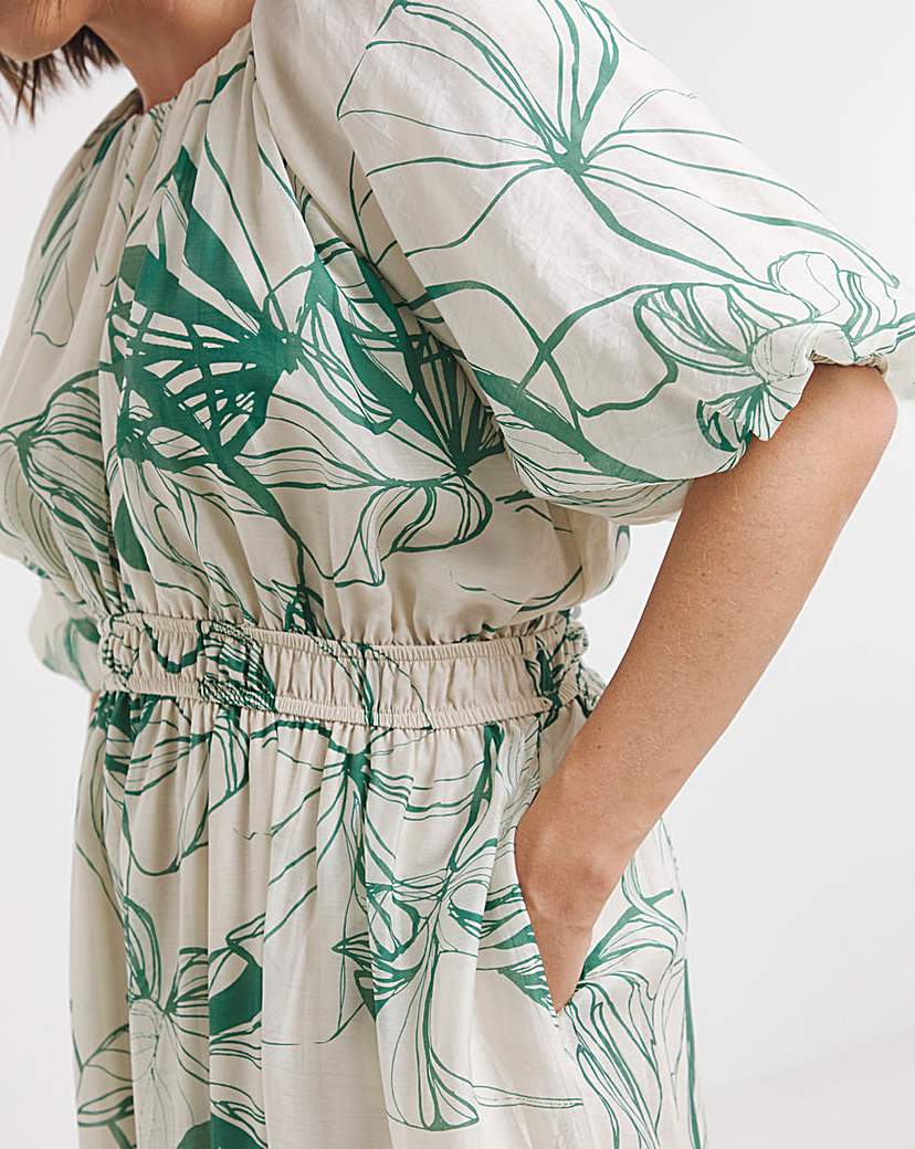 Joanna Hope Puff Sleeve Dress