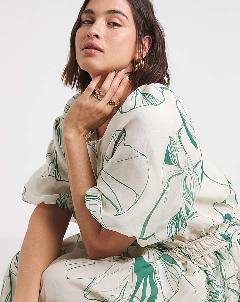 Joanna Hope Puff Sleeve Dress