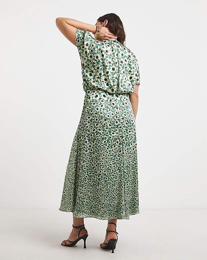 Joanna Hope Split Sleeve Maxi Dress