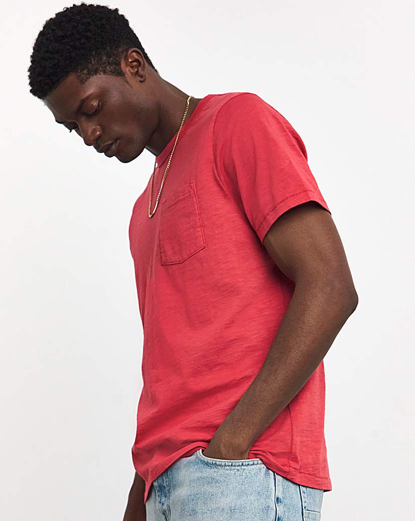 Slub Garment Dyed Pocket T-Shirt