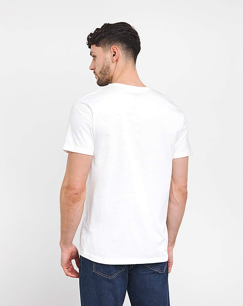 5 Pack Crew T-Shirts Extra Long