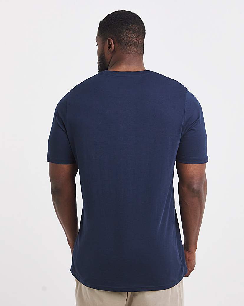 5 Pack Crew T-Shirts Extra Long