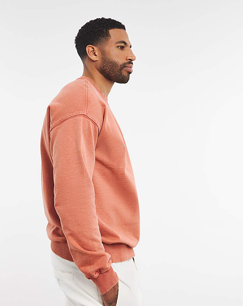 Garment Dyed Relaxed Fit Sweat