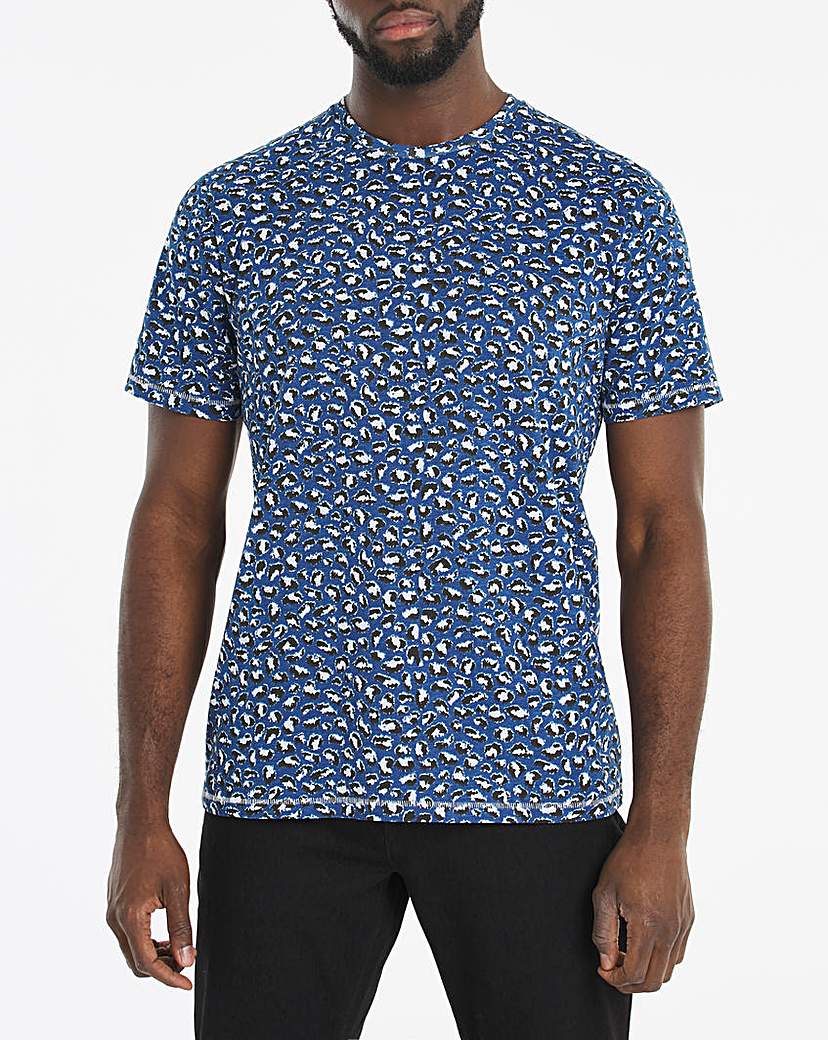 Image of Animal Camo Printed T-Shirt