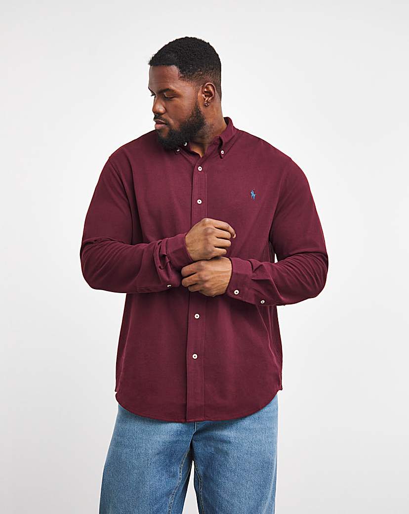 Polo Ralph Lauren Wine Jersey Shirt