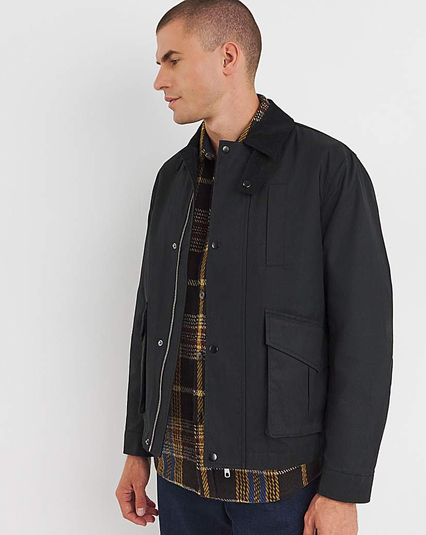 Wax Cord Collar Jacket