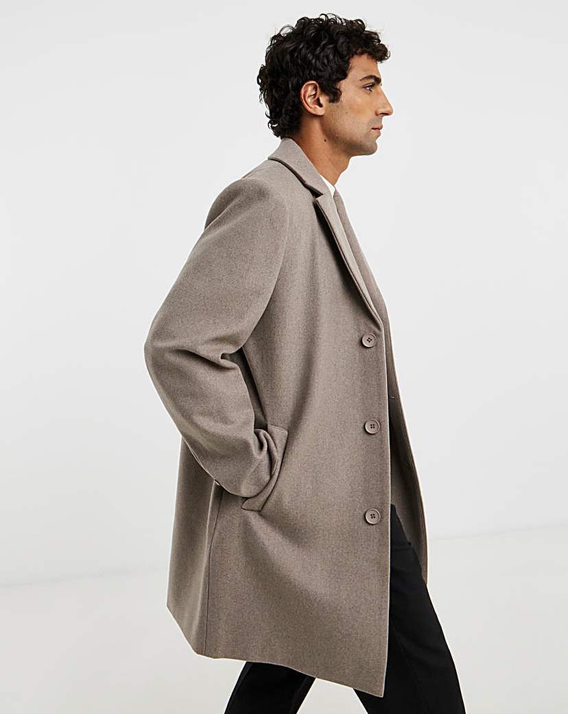 New In - Taupe Overcoat