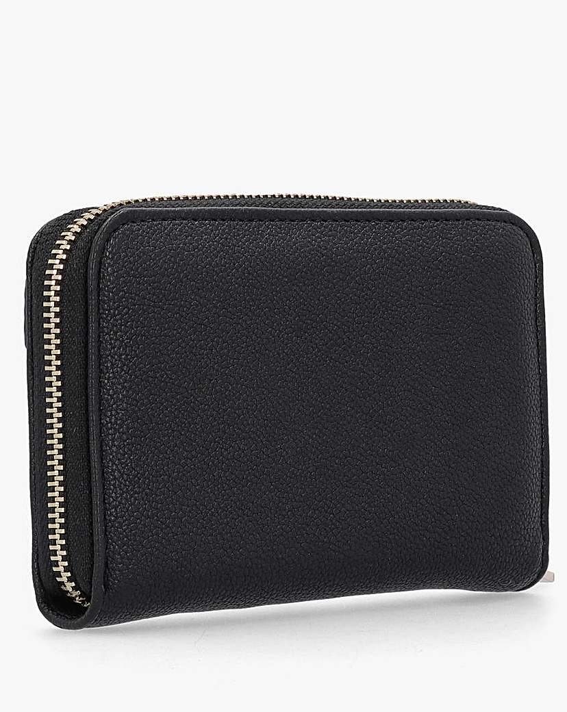 Guess Ali Black Zip Around Wallet