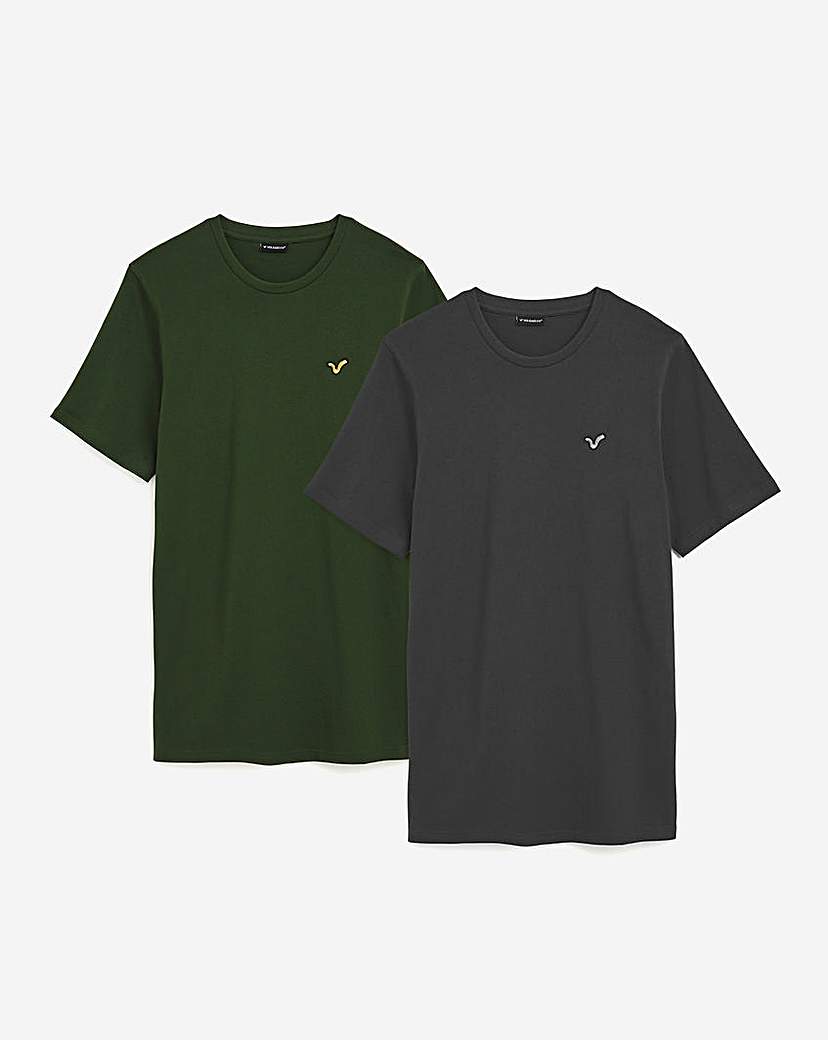 Voi Storm 2 Pack T-Shirt Long Length