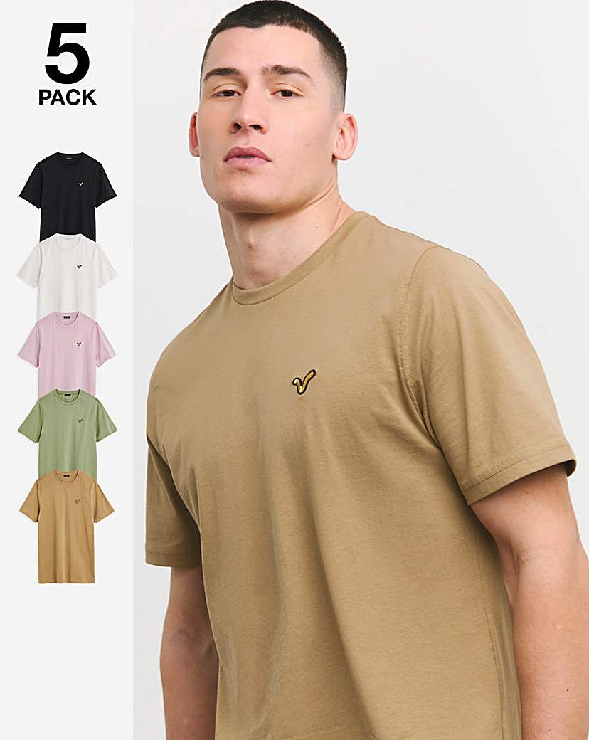 Voi Storm 5 Pack T-Shirt Long length