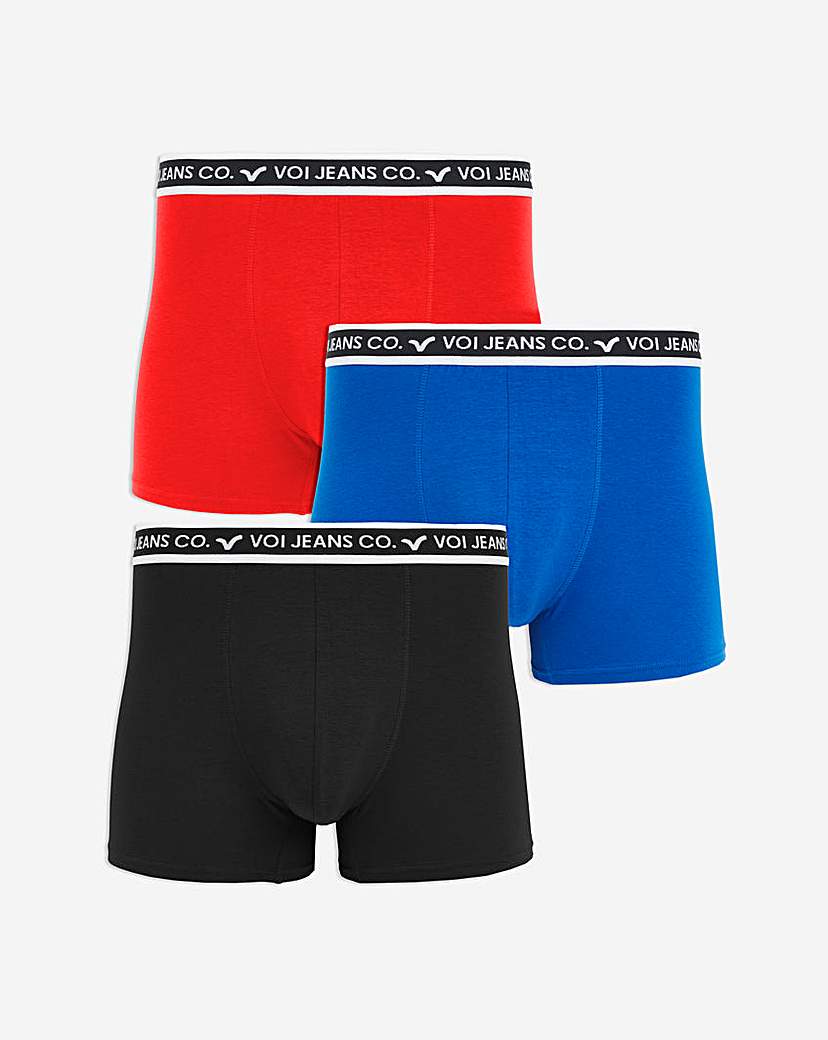 Voi 3 Pack Hipster Boxers