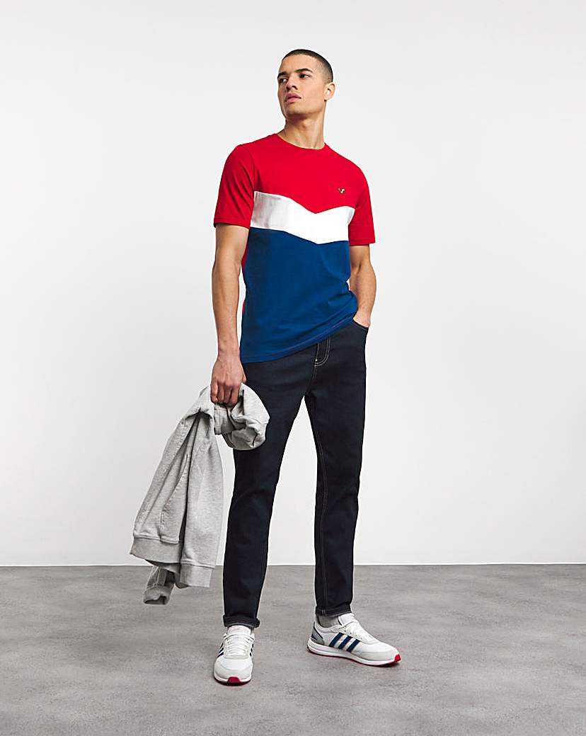 Voi Chevron T-Shirt Long Length