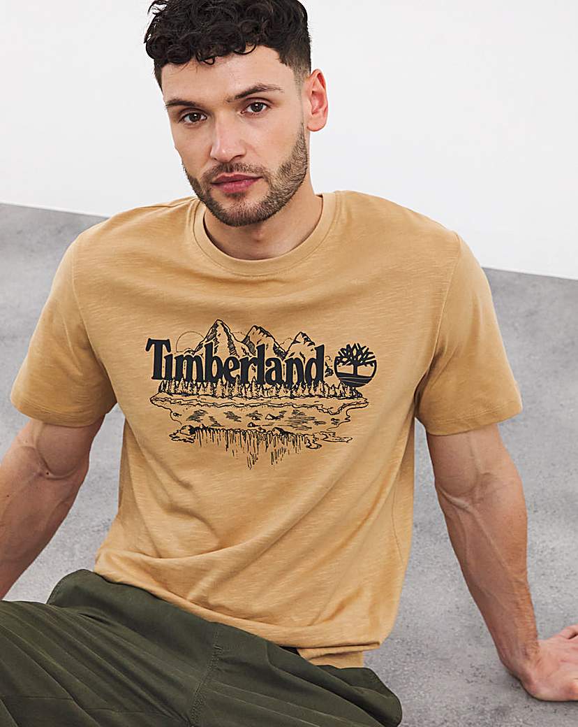 Timberland Short Sleeve Graphic Slub Tee