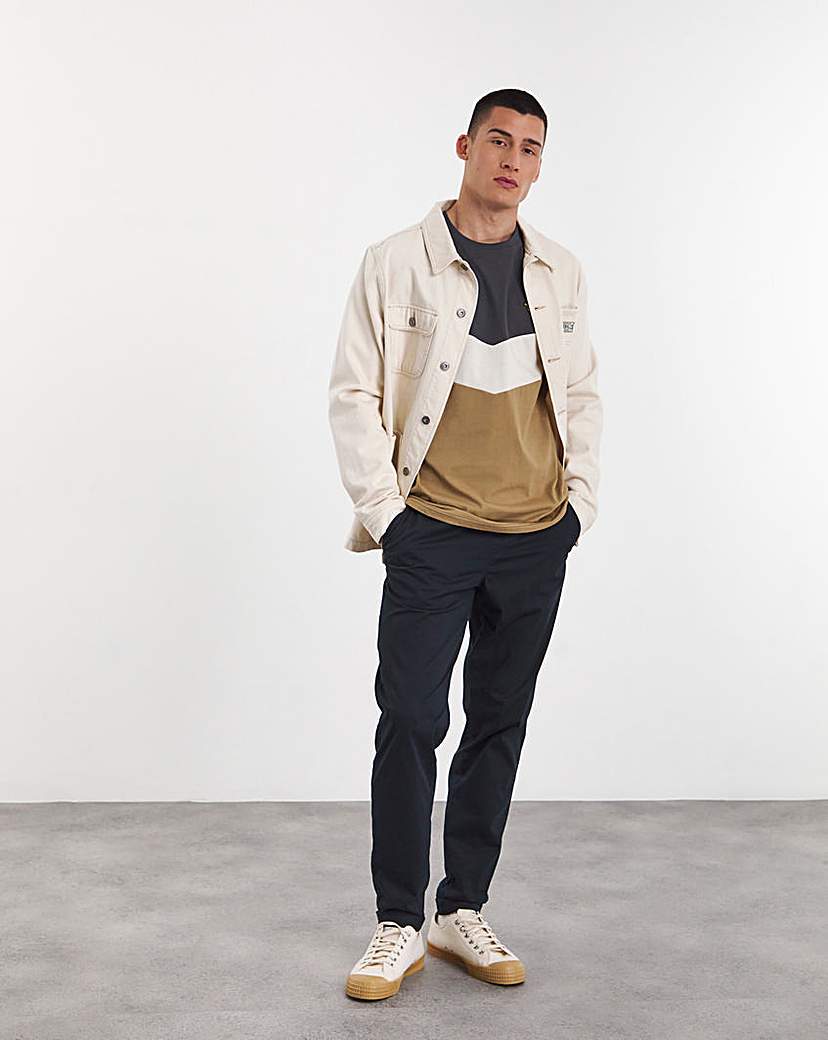 Voi Chevron T-Shirt Long Length