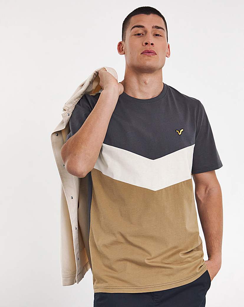 Voi Chevron T-Shirt Long Length