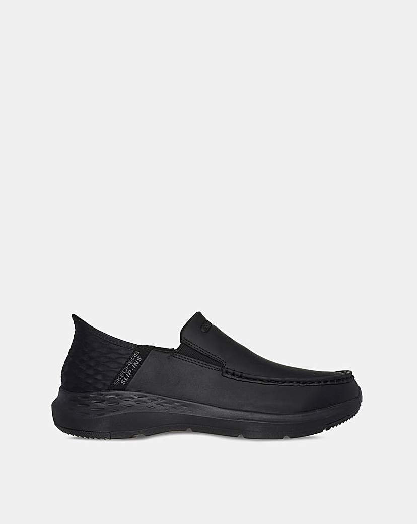 Skechers Parson Moc Toe Leather Slip-Ins