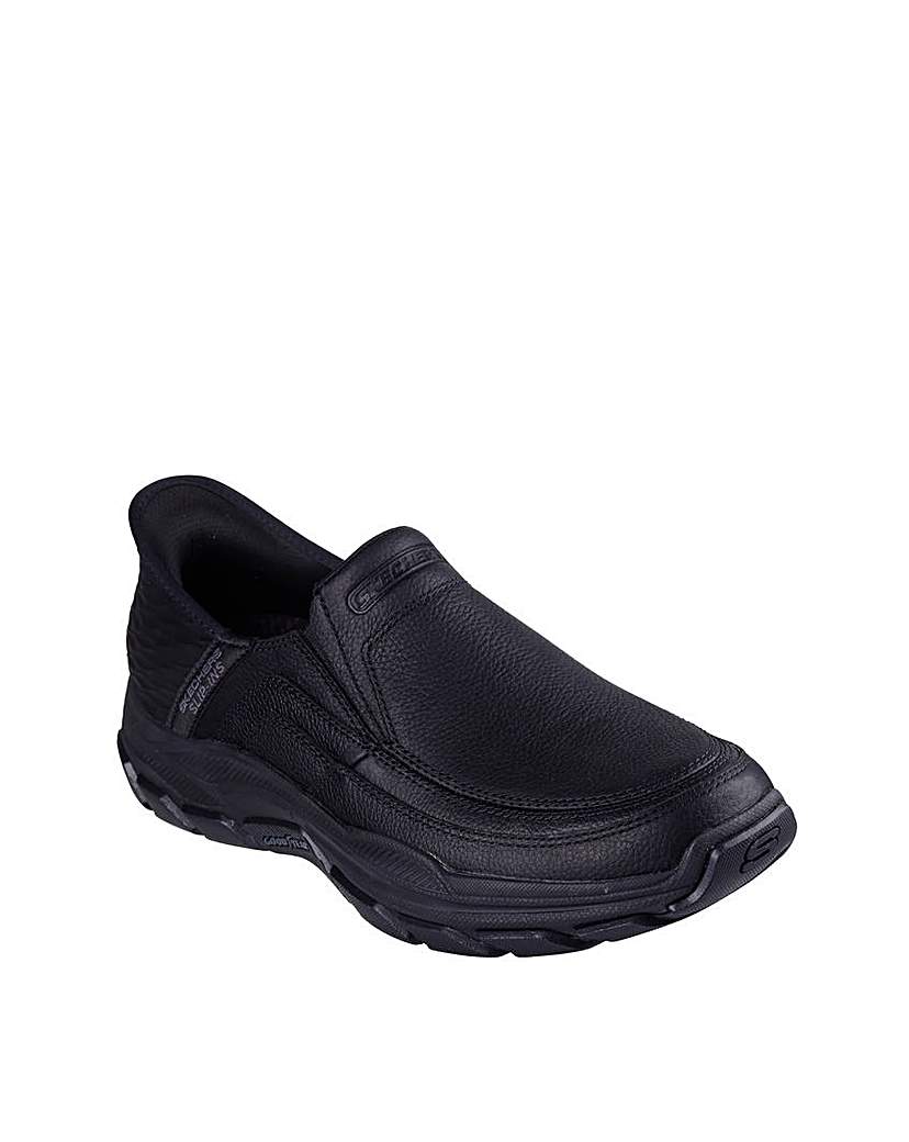 Skechers Slip-ins Respected Leather Shoe