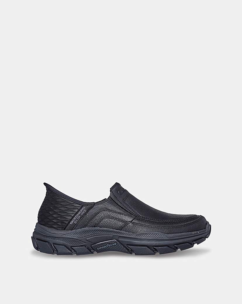 Skechers Respected Leather Slip Ins