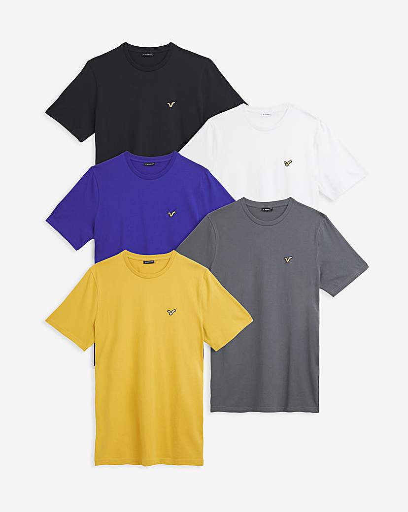 Voi Storm 5 Pack T-Shirt Long Length