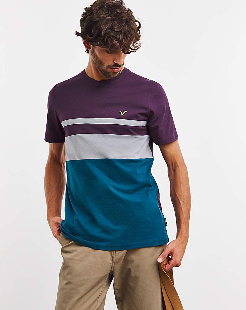 Voi Stripe T-Shirt Long Length