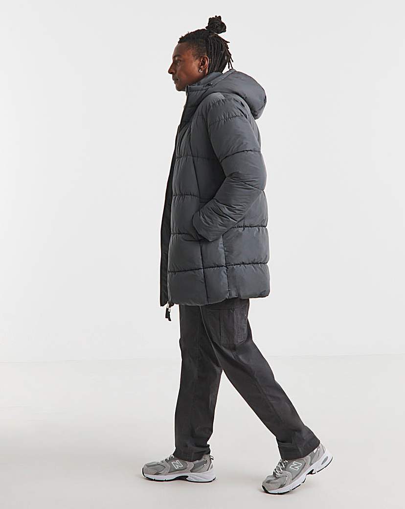 New In - Grey Puffer Jacket