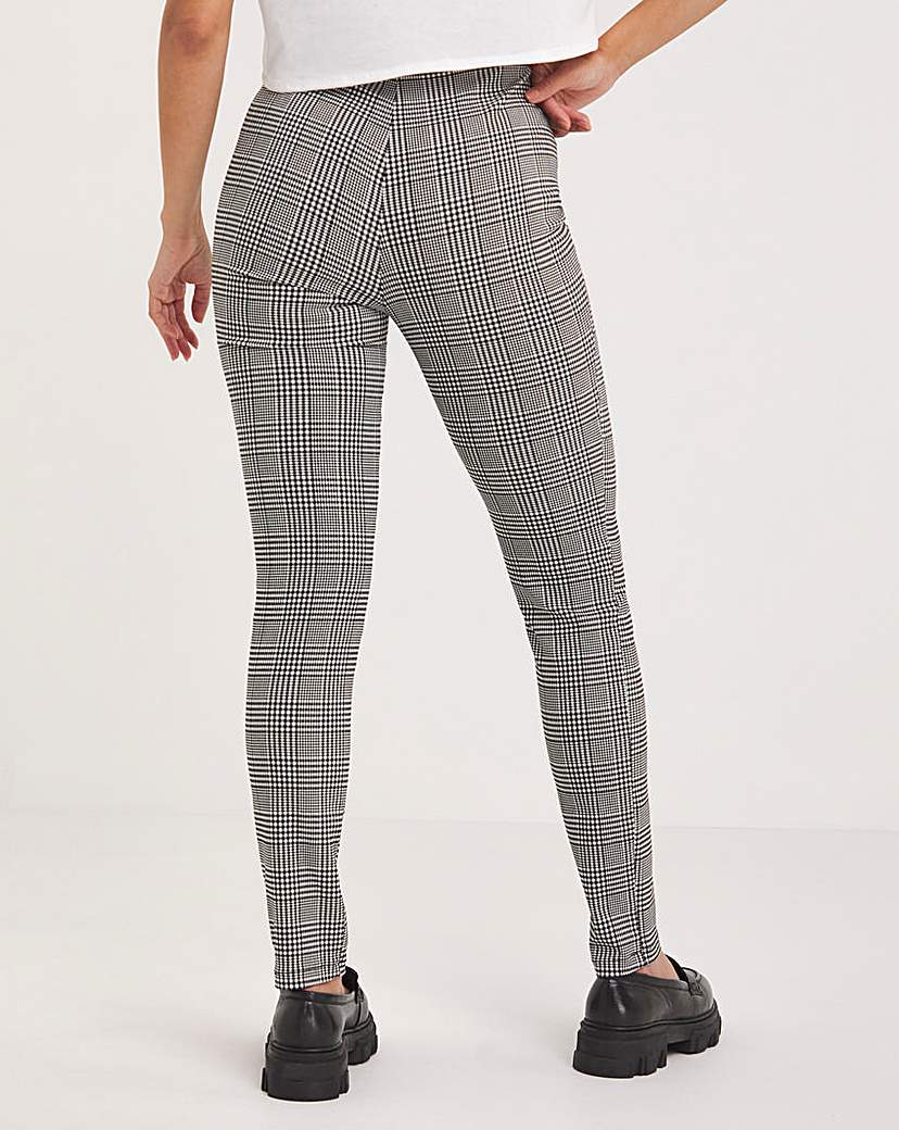 High Waisted Skinny Trousers in Stretch