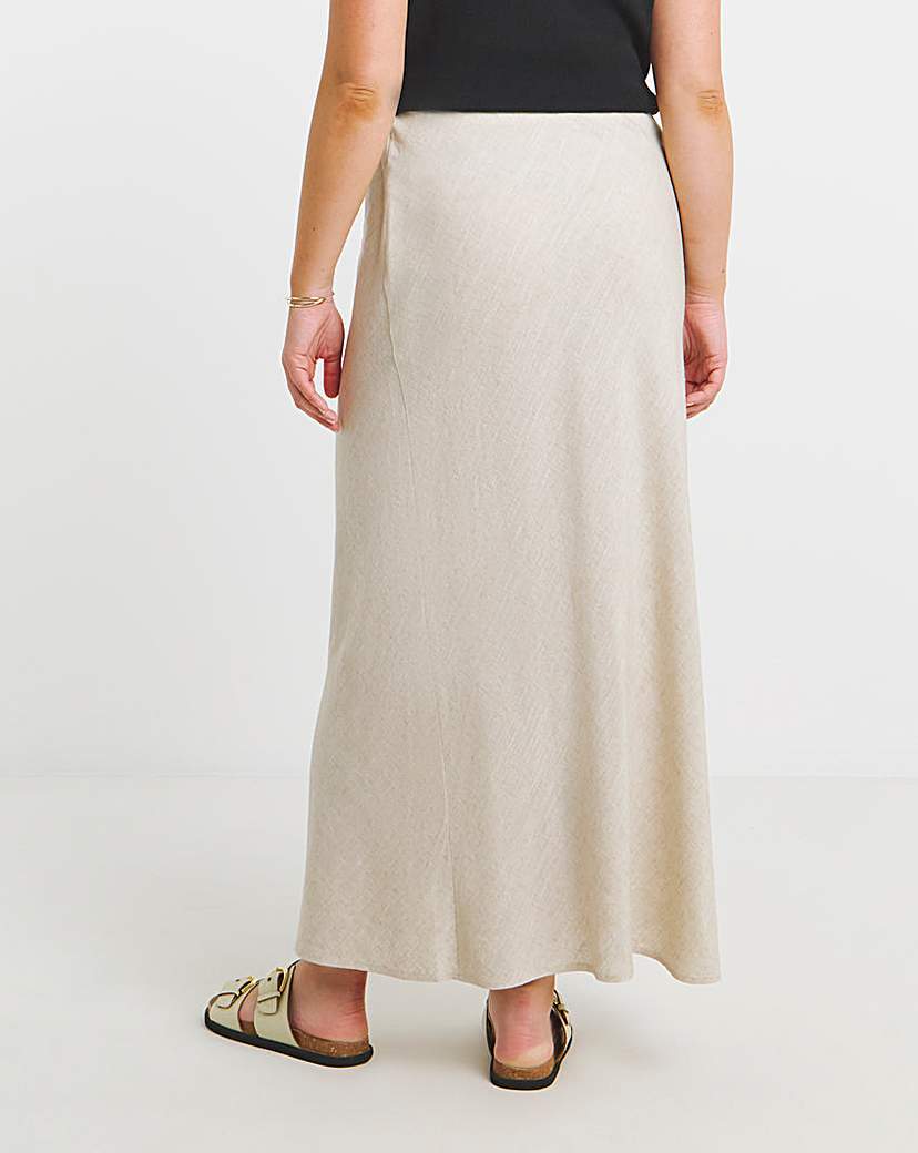 Linen Maxi Skirt