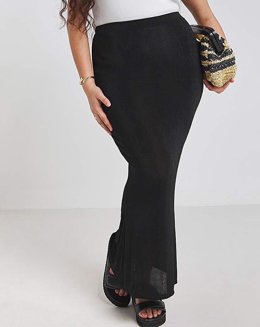 Slinky Maxi Skirt