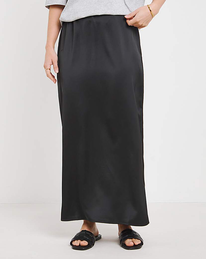 Satin Maxi Skirt