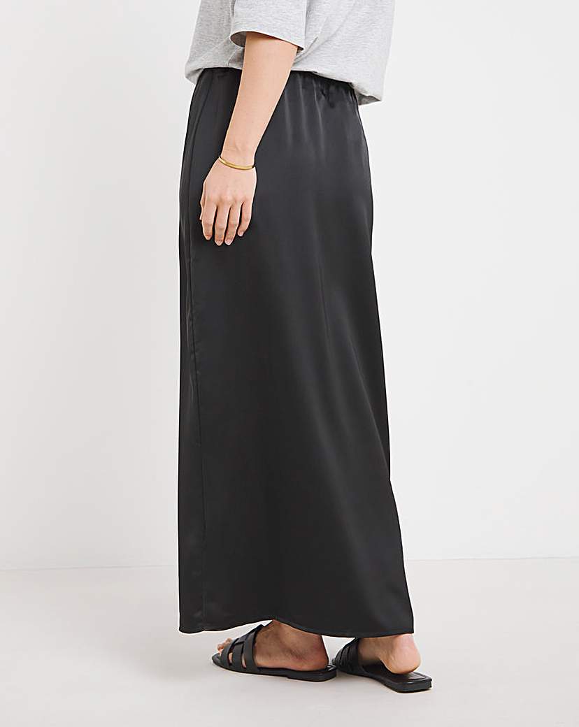 Satin Maxi Skirt