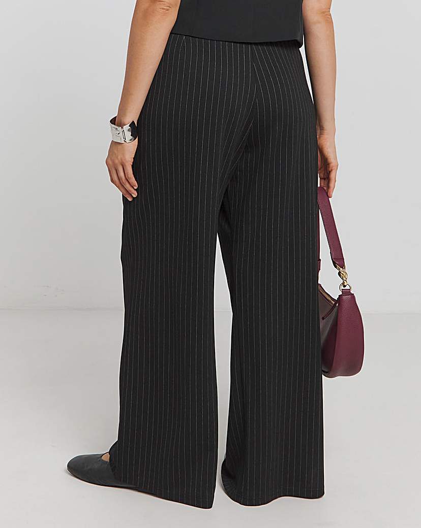 Ponte Wide Leg Trousers