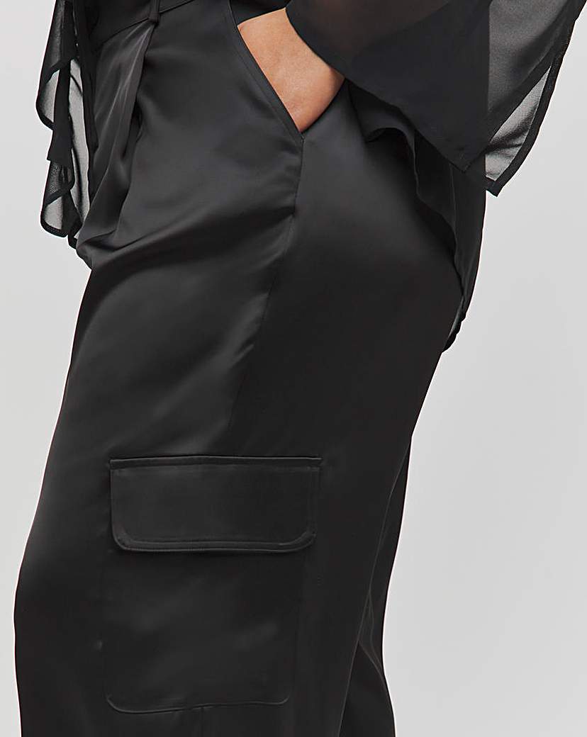 Satin Utility Trousers
