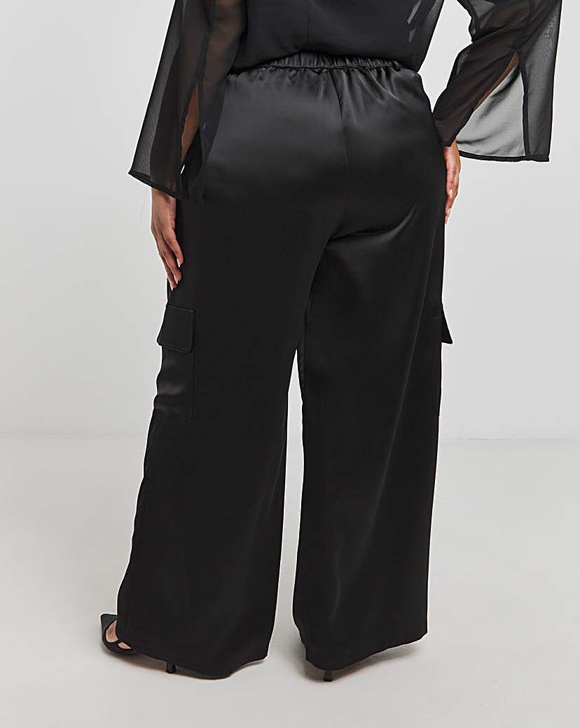 Satin Utility Trousers