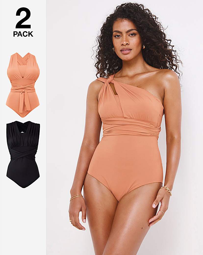 MAGISCULPT 2 Pack Convertible Swimsuits