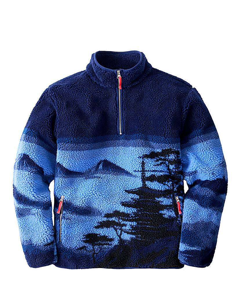 Joe Browns Pagoda Landscape Borg Fleece