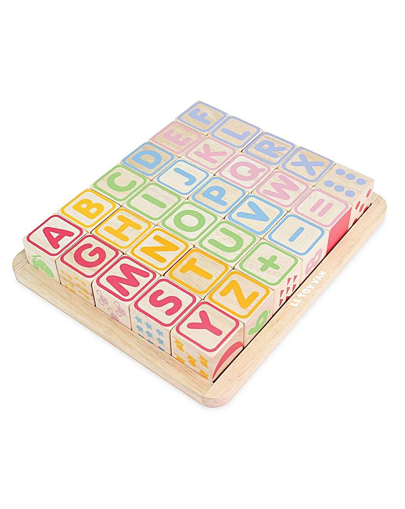 Image of Le Toy Van ABC Wooden Blocks
