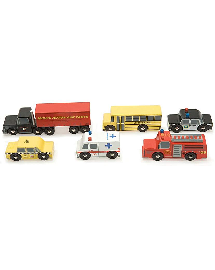Image of Le Toy Van New York Car Set