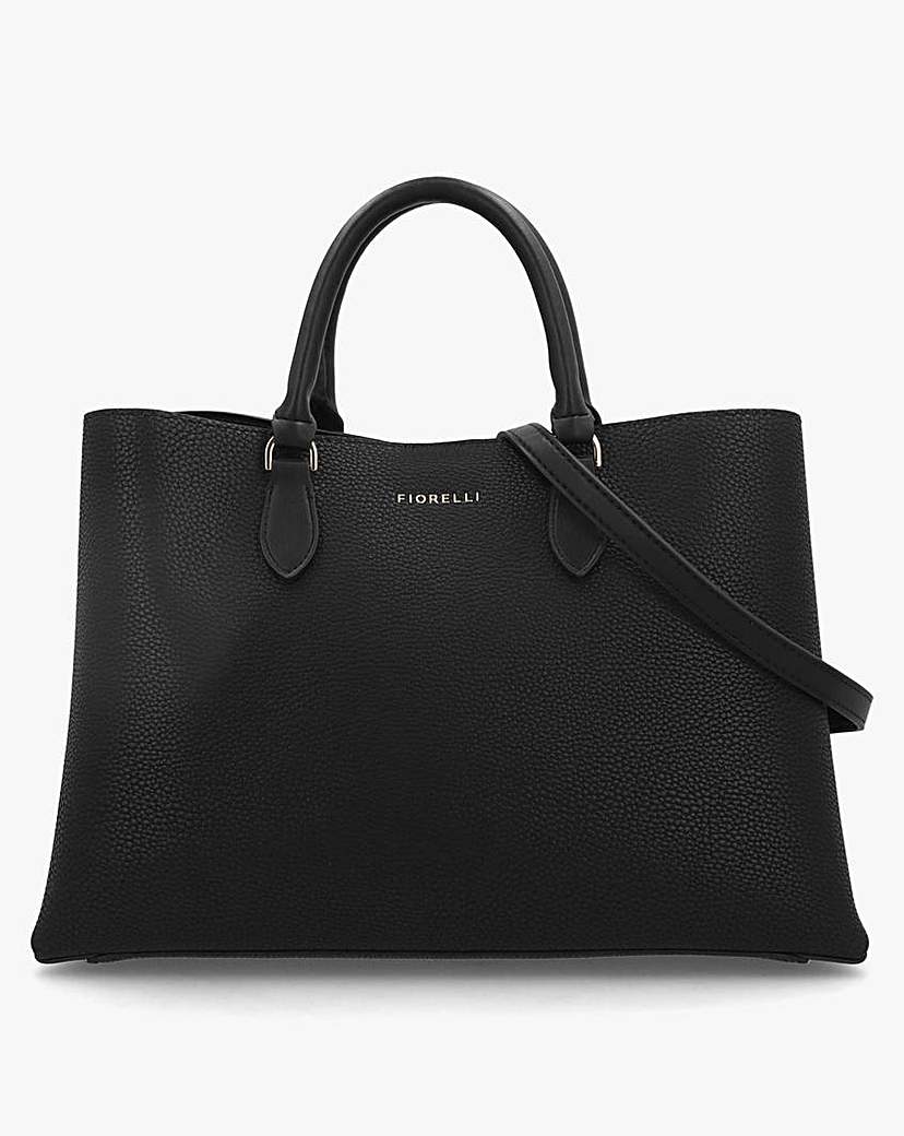 Fiorelli Emery Large Black Satchel Bag