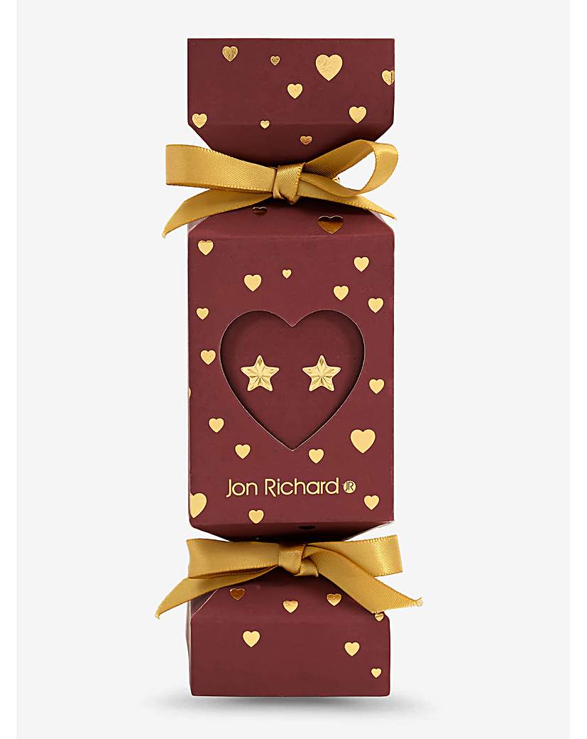 New In - 18K Gold Plated Star Earrings - Cracker