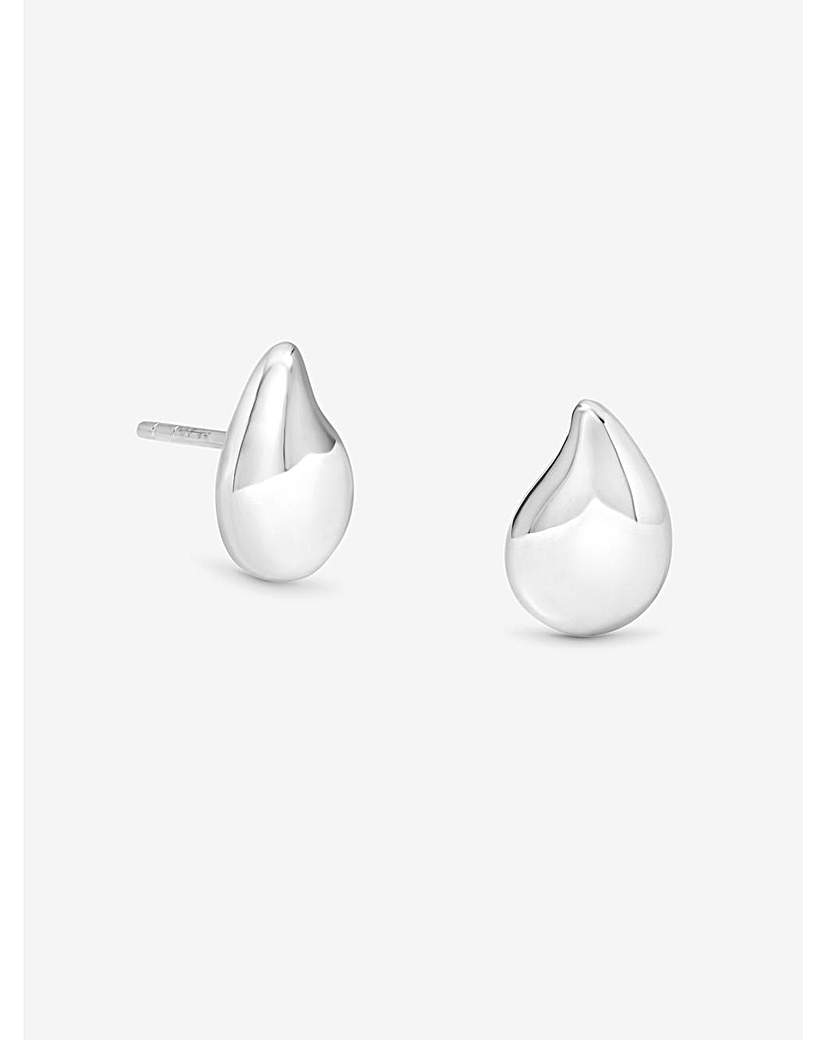 Sterling Silver 925 Nugget Studs